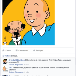Tintin au pays des selfies